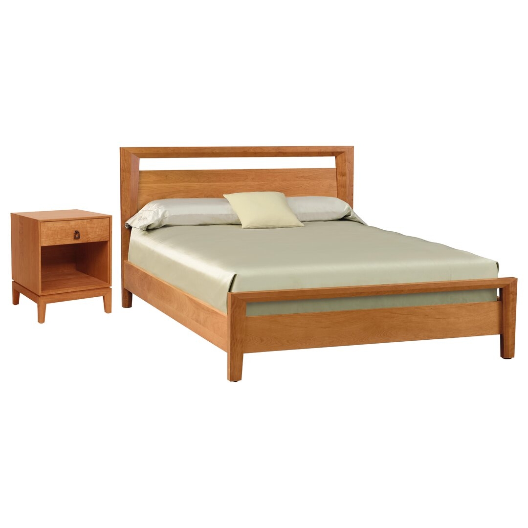 Copeland Furniture Mansfield Solid Wood Platform 2 Piece Bedroom Set - Image 0