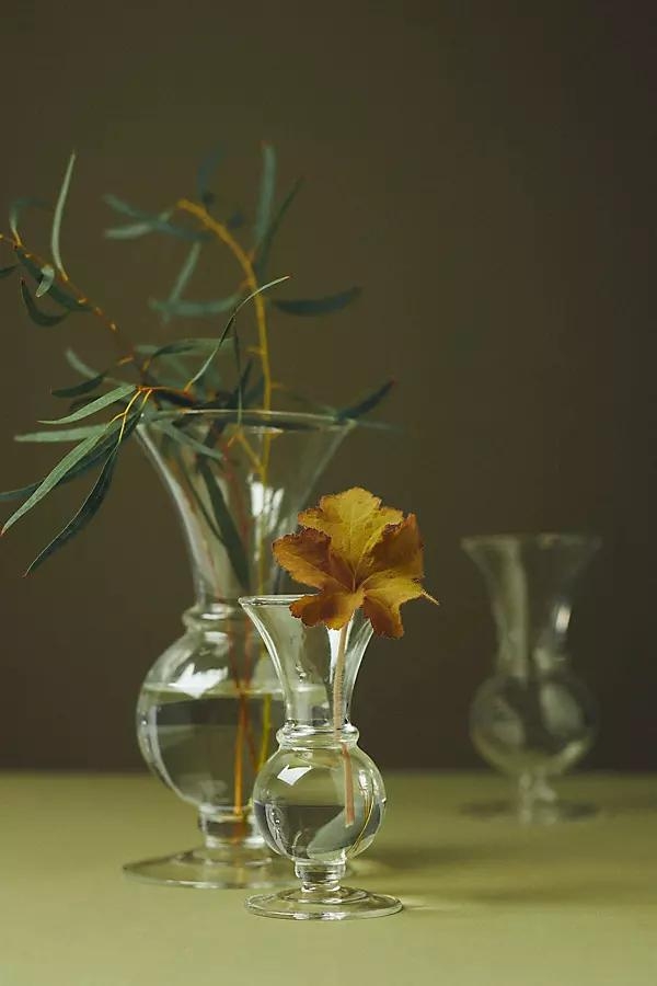 Claire Clear Glass Bud Vase - Image 0