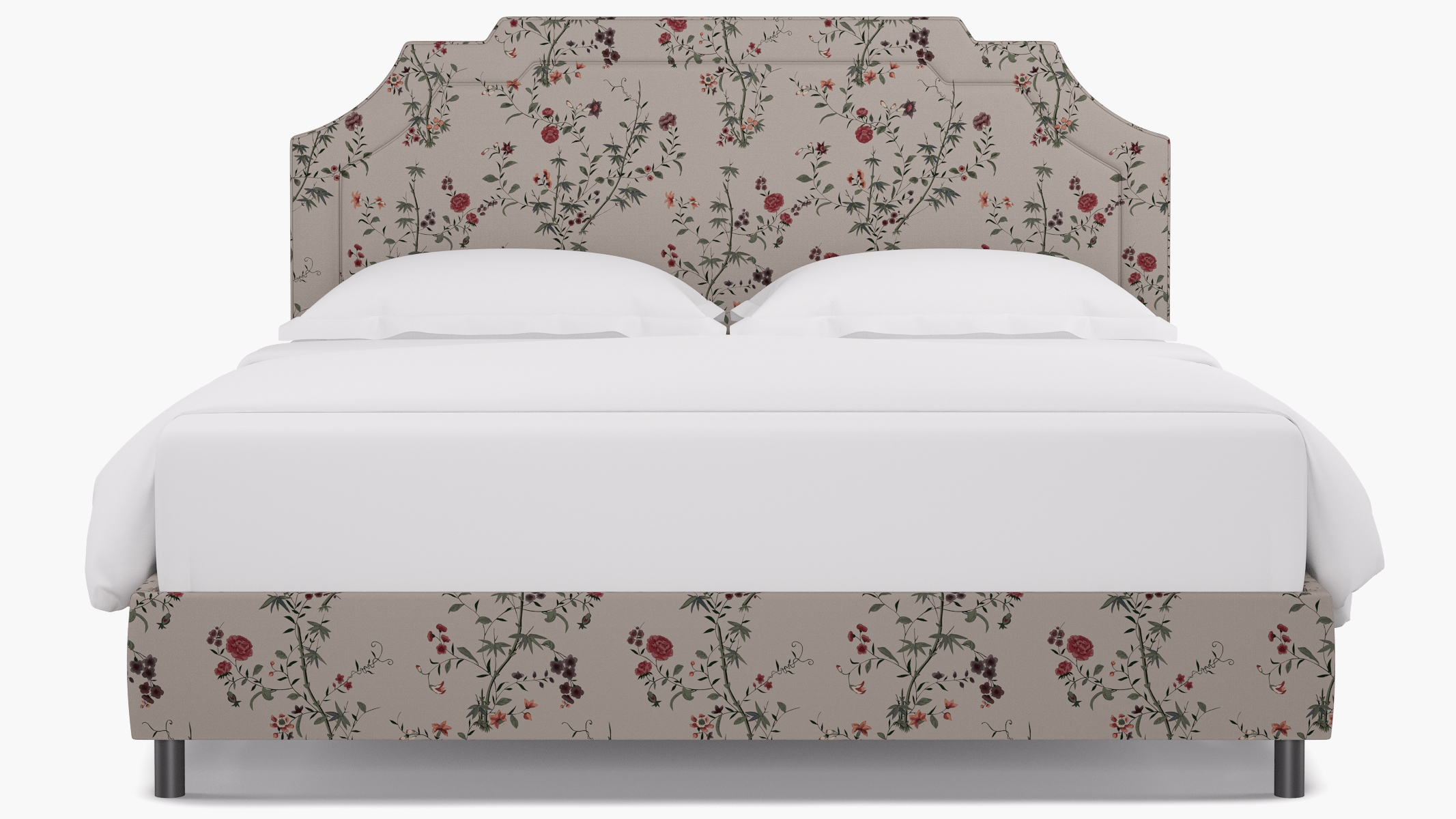 Art Deco Bed, Multi Bamboo Garden, King - Image 0