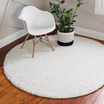 Midcre White Area Rug - Image 0