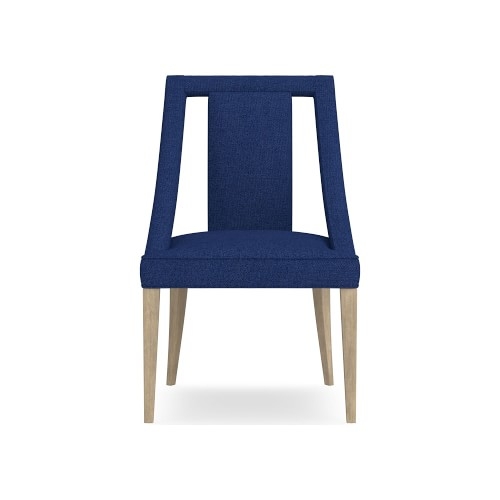 Sussex Side Chair, Standard, Perennials Performance Canvas, Denim, Heritage Grey - Image 0
