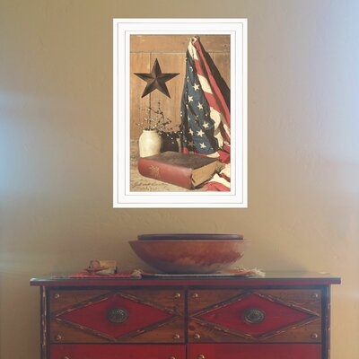'God and Country' by Billy Jacobs - Picture Frame Painting Print on Paper - Image 0