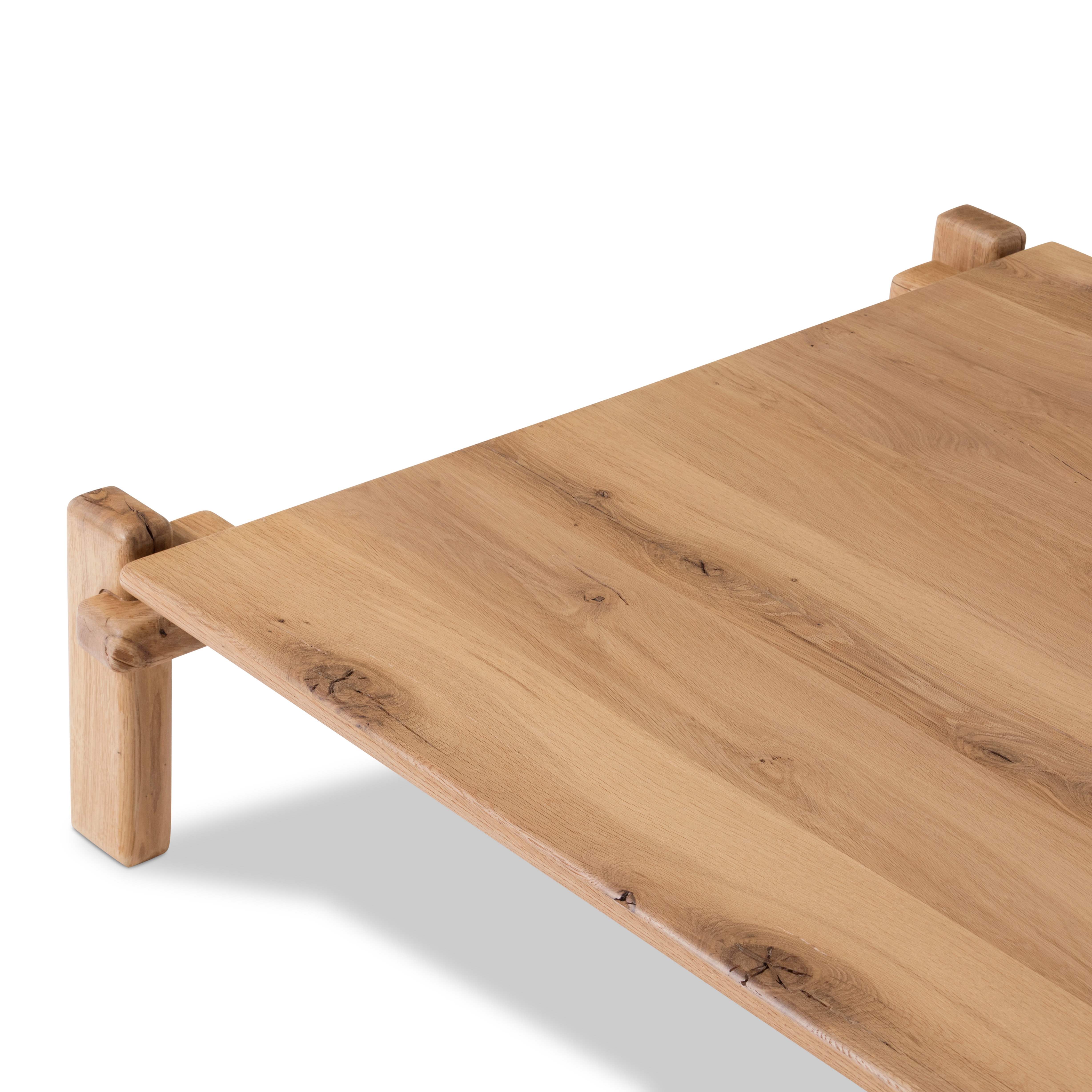 Marcia Square Coffee Table-French Oak - Image 6