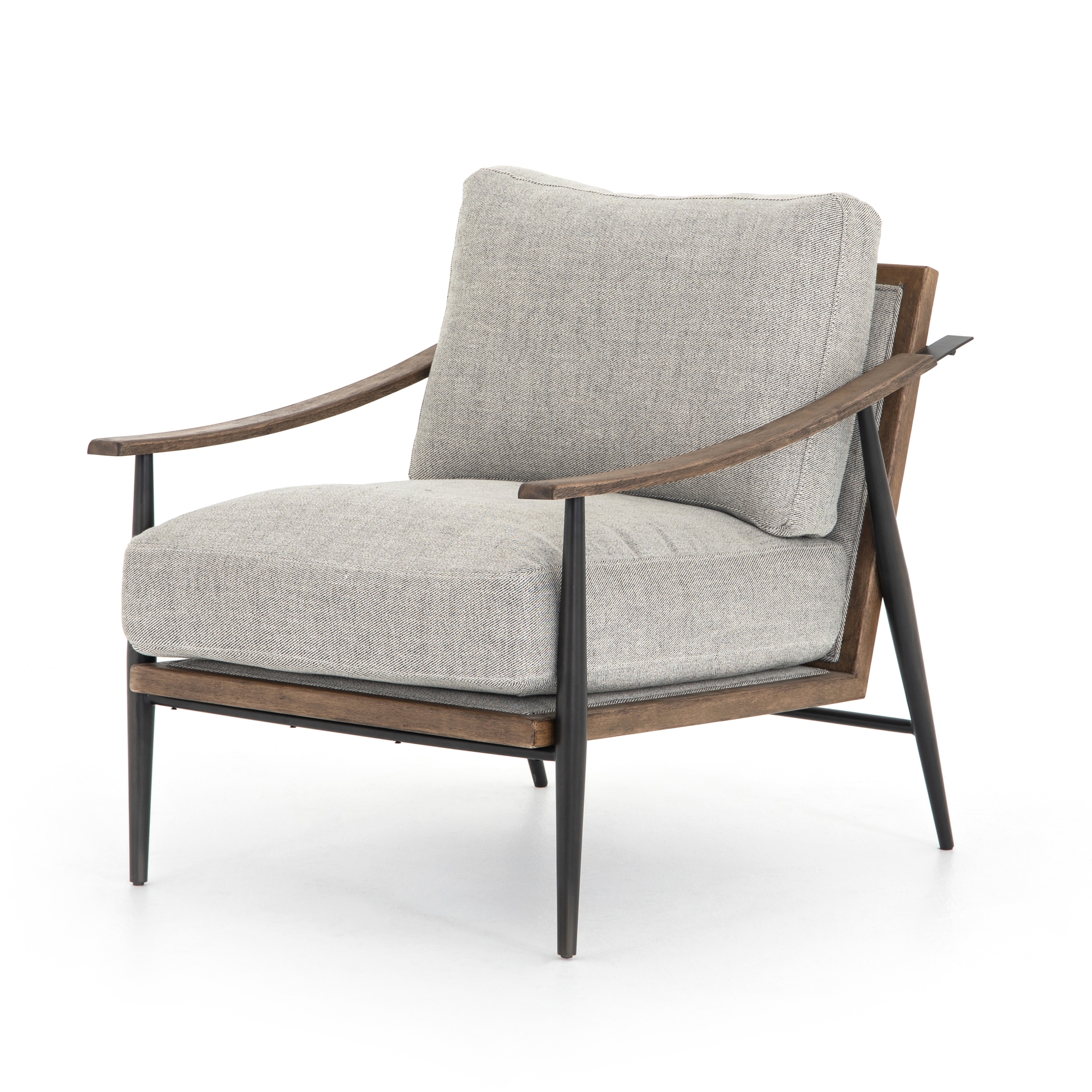 Kennedy Chair-Gabardine Grey - Image 0