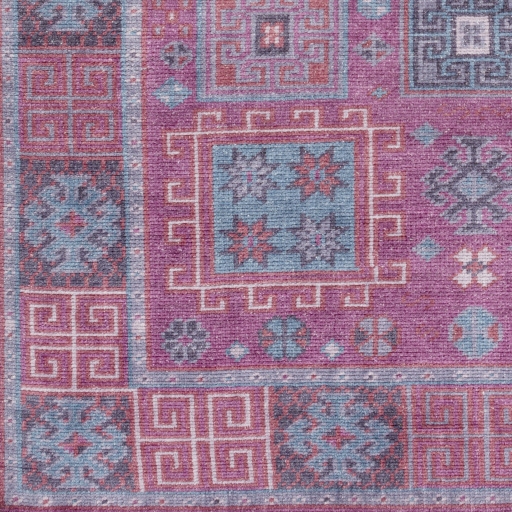 Greta Purple Indoor 8' x 10' Handmade Rug - Image 1