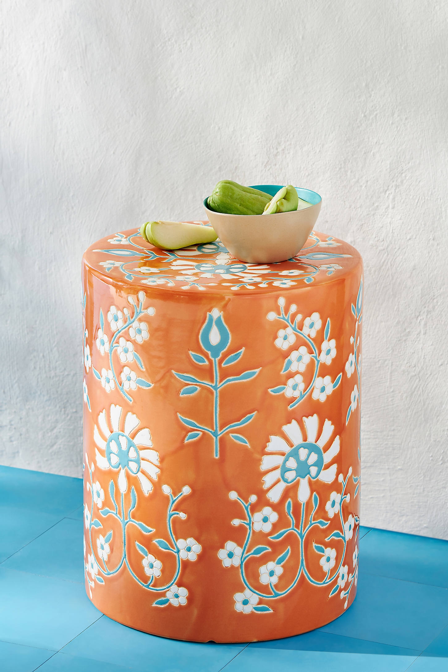 Mabel Ceramic Side Table - Image 0
