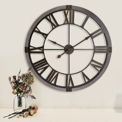 Oversized Blissfield 38.58" Wall Clock - Image 0