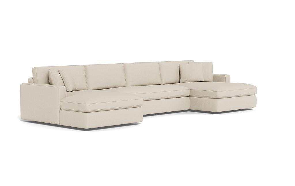 James 3-Piece 4-Seat U Chaise Sectional - Image 1