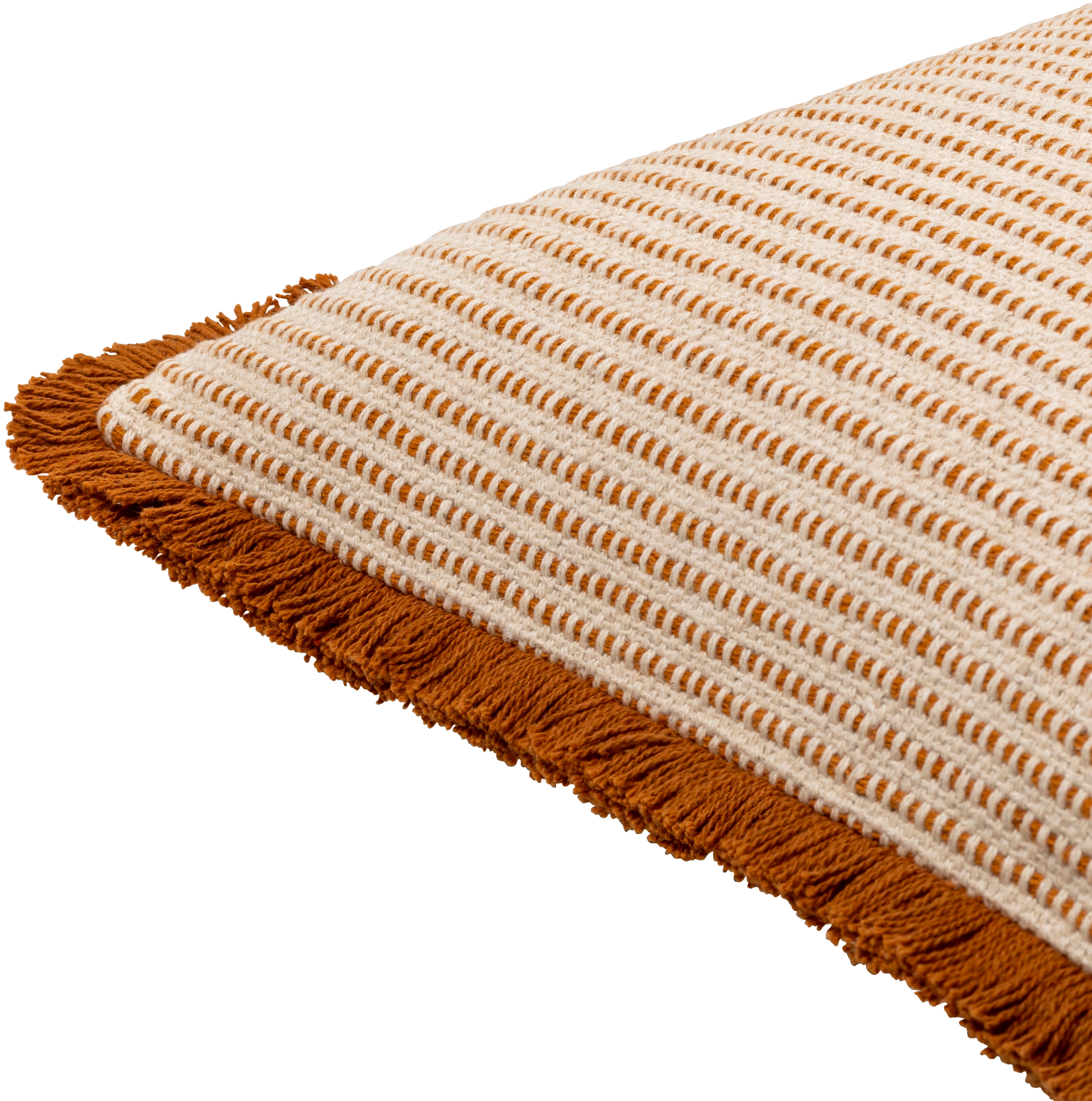 Cotton Fringe CTF-001 20"L x 20"W Pillow Cover - Image 1