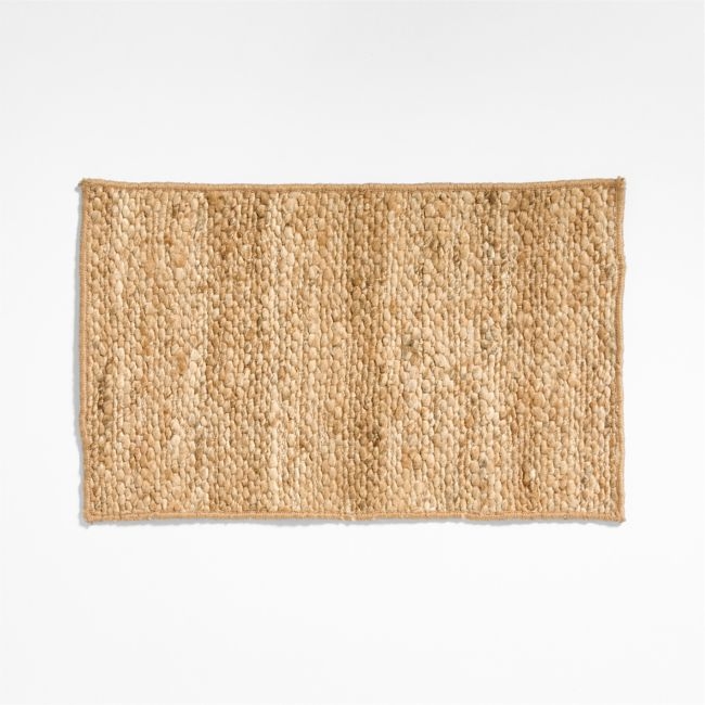 Pebble Performance Textured Natural Indoor/Outdoor Doormat 18"x30" - Image 0