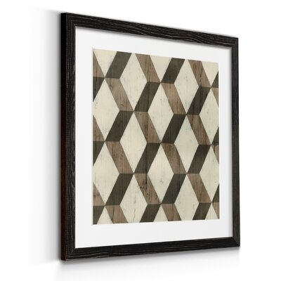 'Driftwood Geometry I' - Picture Frame Graphic Art Print on Paper - Image 0