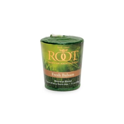 Root Fresh Balsam Scented Votive Candle - Image 0
