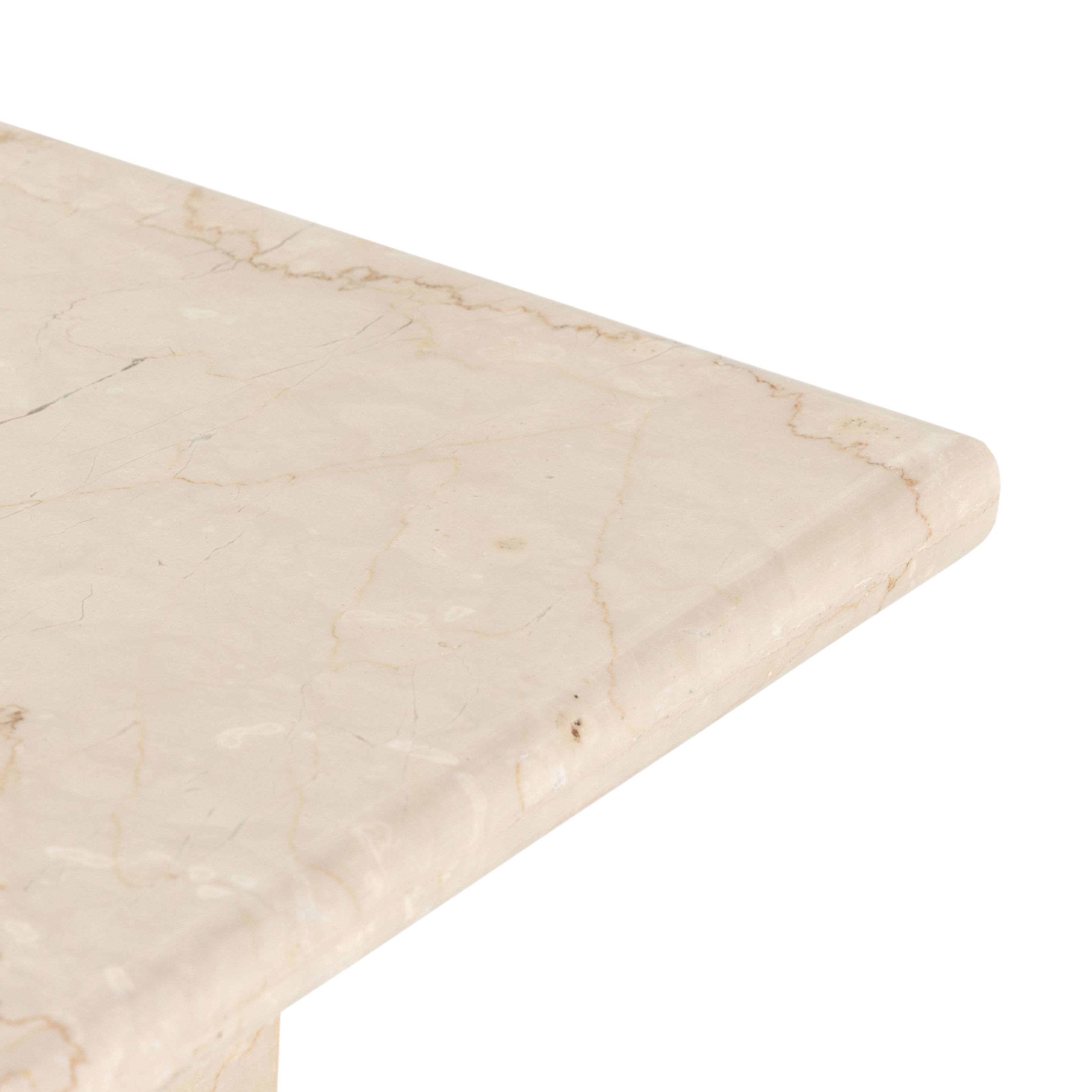 Arum End Table-Cream Marble - Image 8