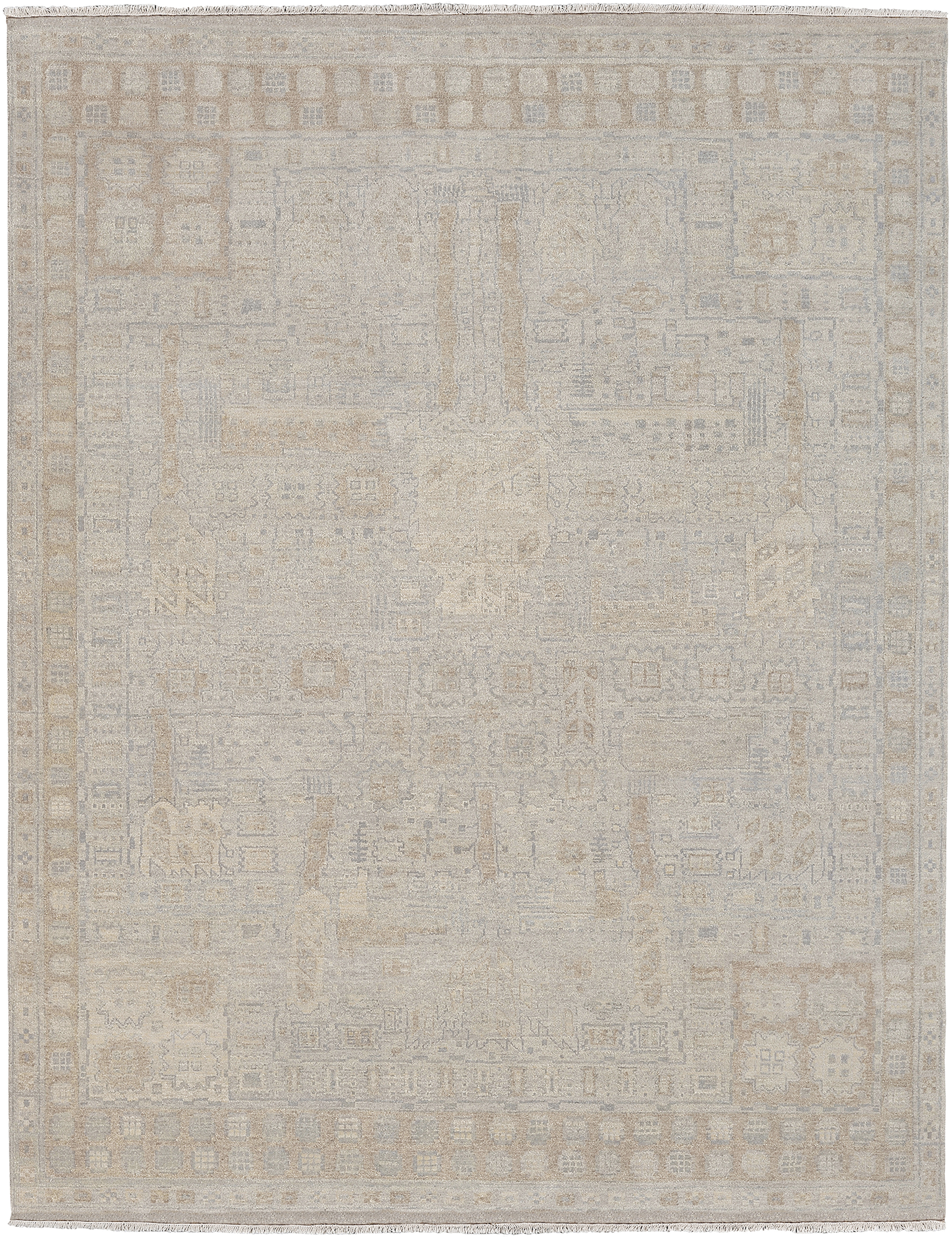 Bala Brown Indoor 8' x 10' Handmade Rug - Image 0