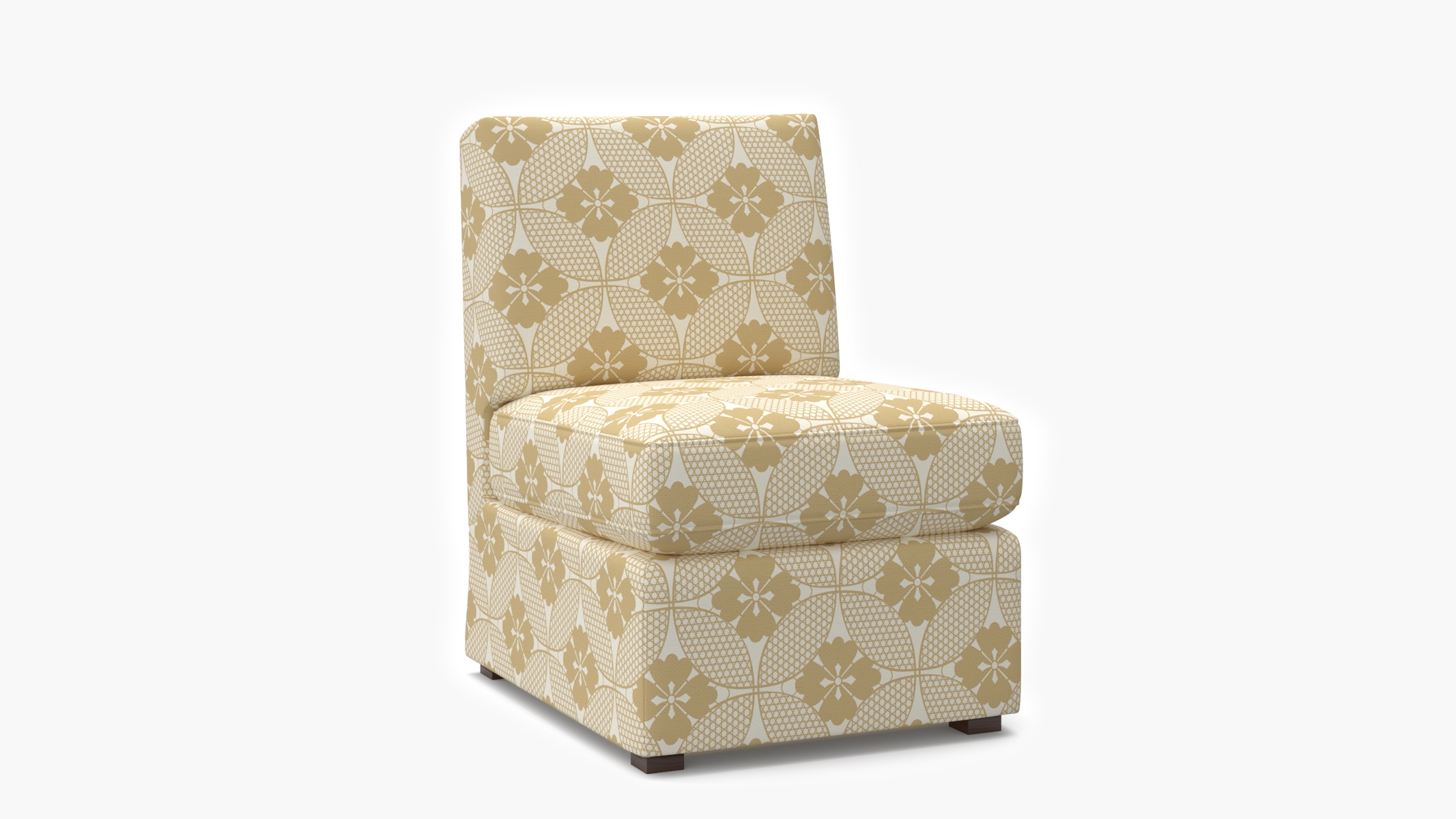 Classic Slipper Chair, Rattan Solaire - Image 1