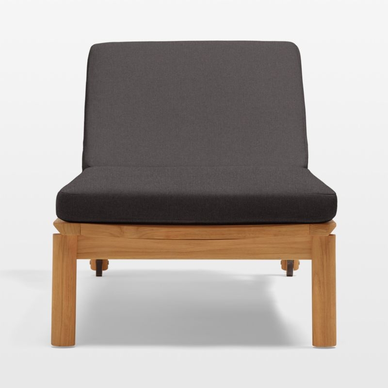 Neighbor ™ Haven Coal Outdoor Chaise Lounge - Image 4