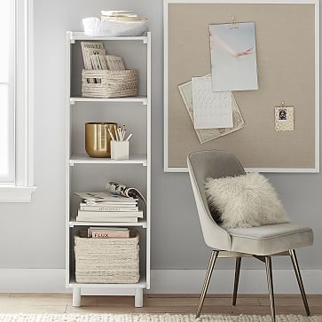 Tilden Bookcase, White, WE Kids - Image 1