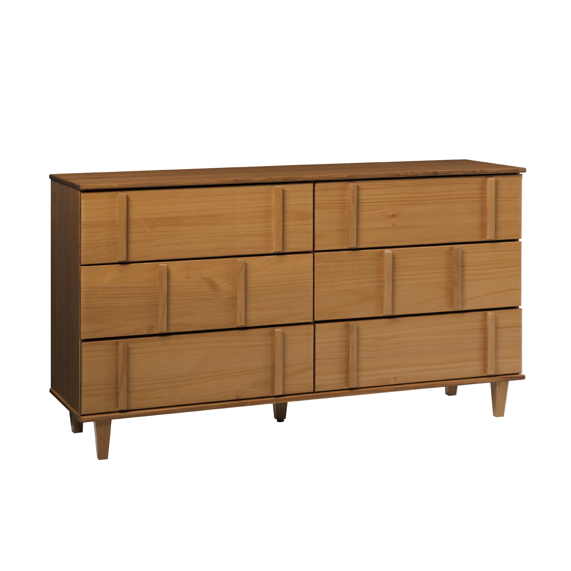 60" Modern Solid Wood Dresser - Image 3