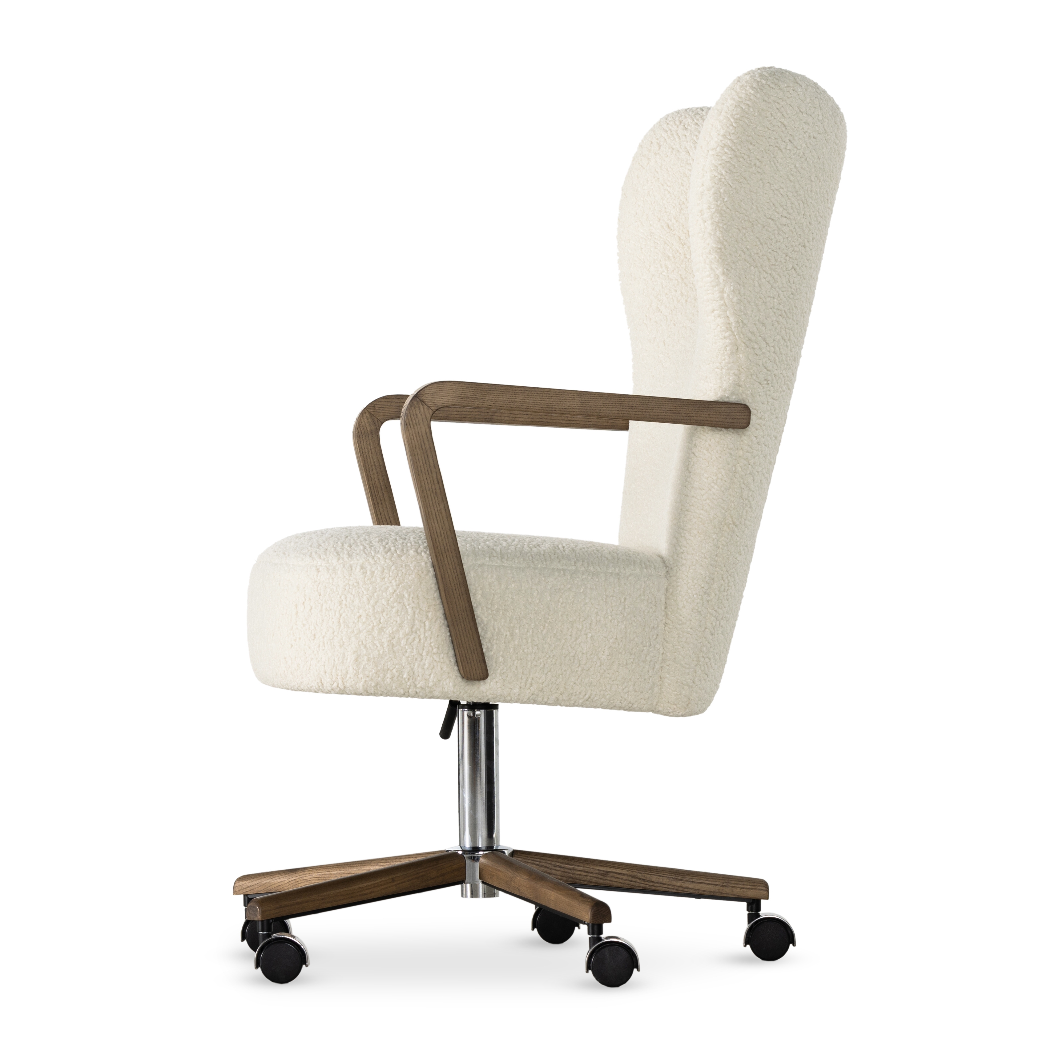 Melrose Desk Chair - Sheepskin Natural - Image 2