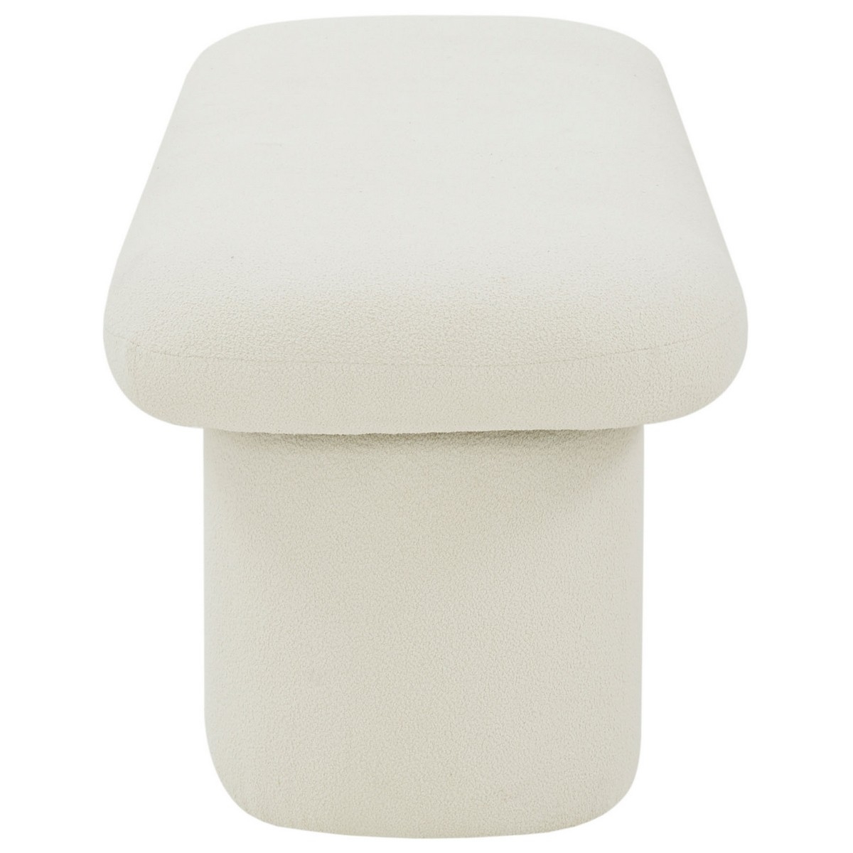 Cassandralee Boucle Bench - Ivory - Image 2