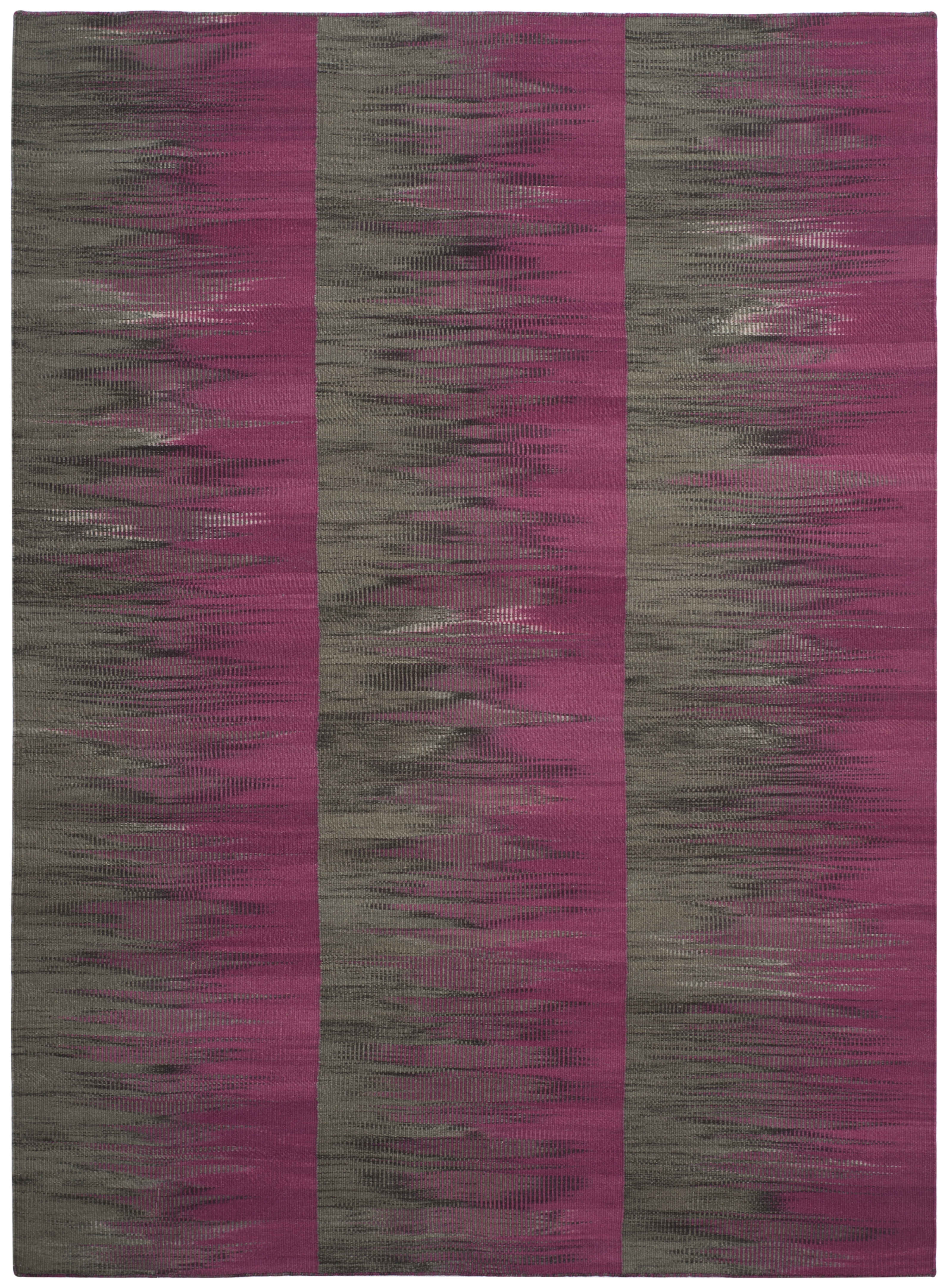 Arlo Home Hand Woven Area Rug, KLM819B, Purple/Charcoal,  5' X 8' - Image 0