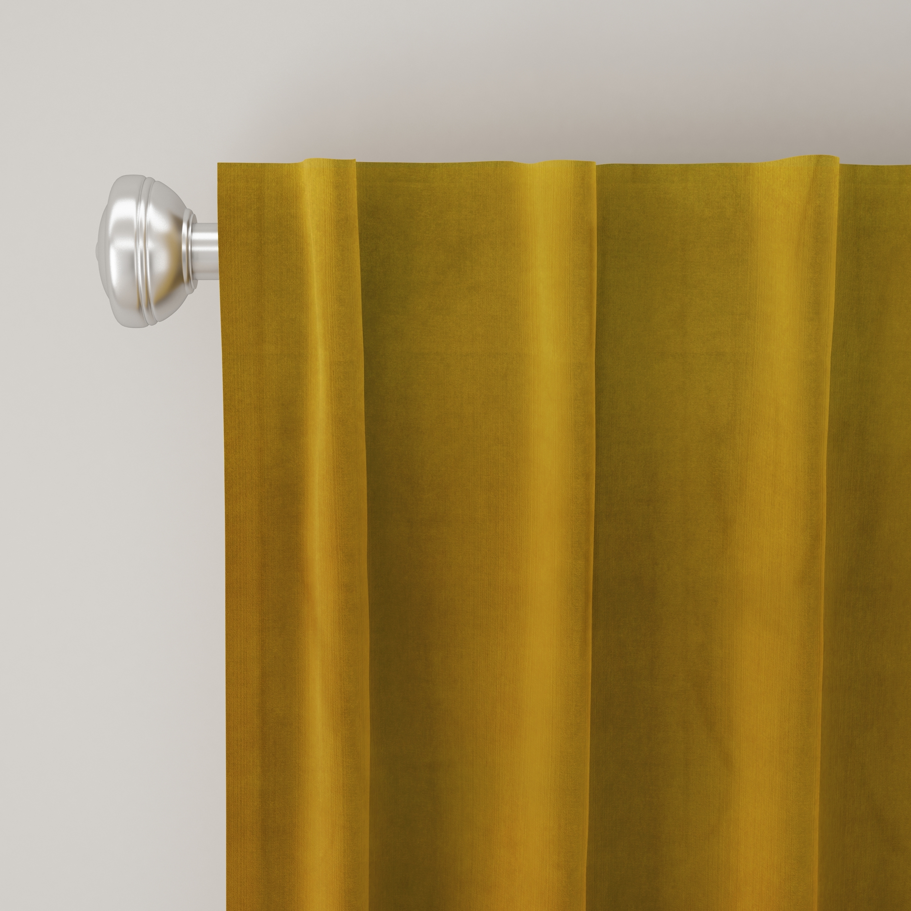 Citronella Velvet Curtain Panel, 96" x 50" Blackout - Image 2