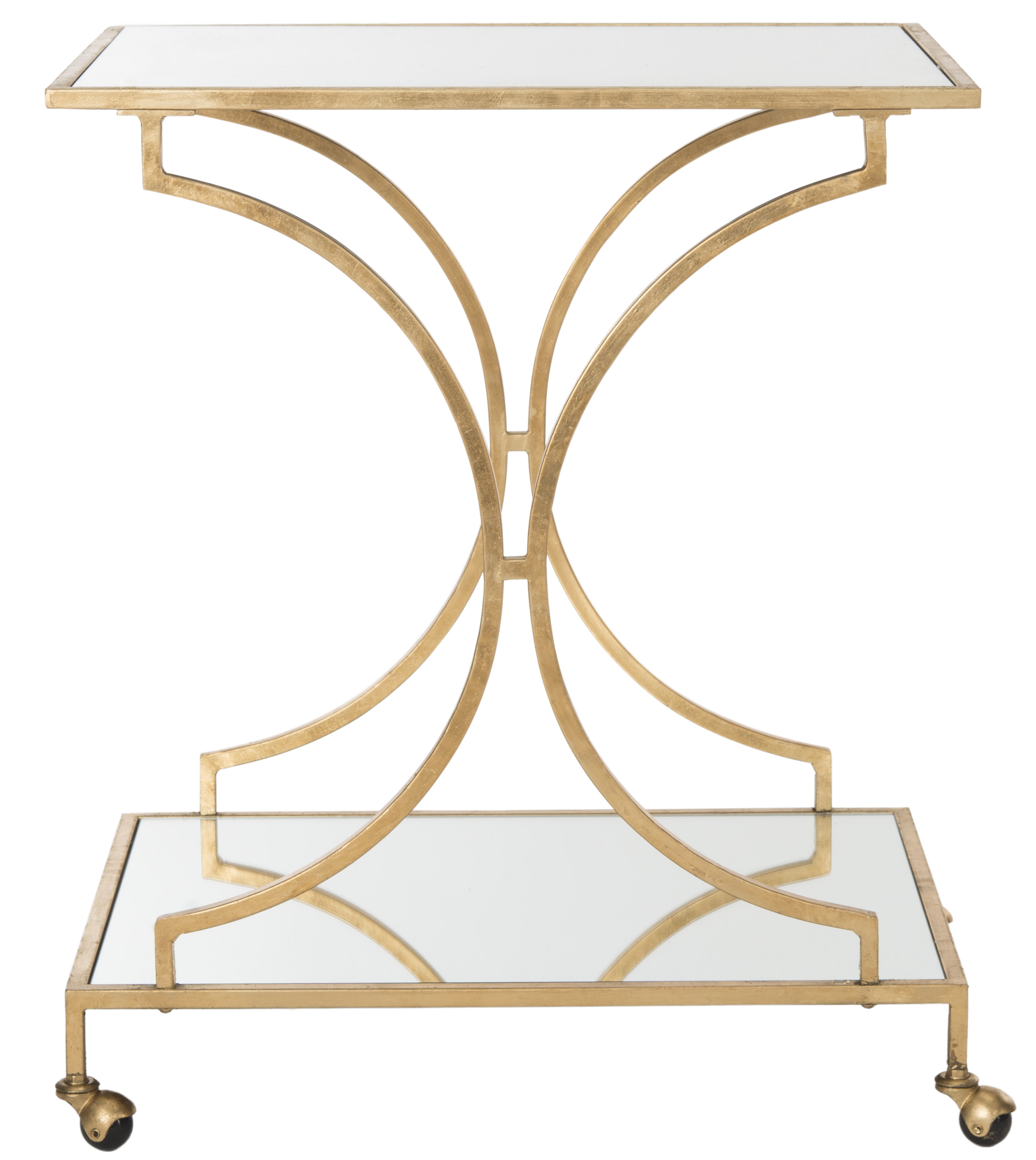 Ignatius Bar Cart - Gold - Safavieh - Image 0
