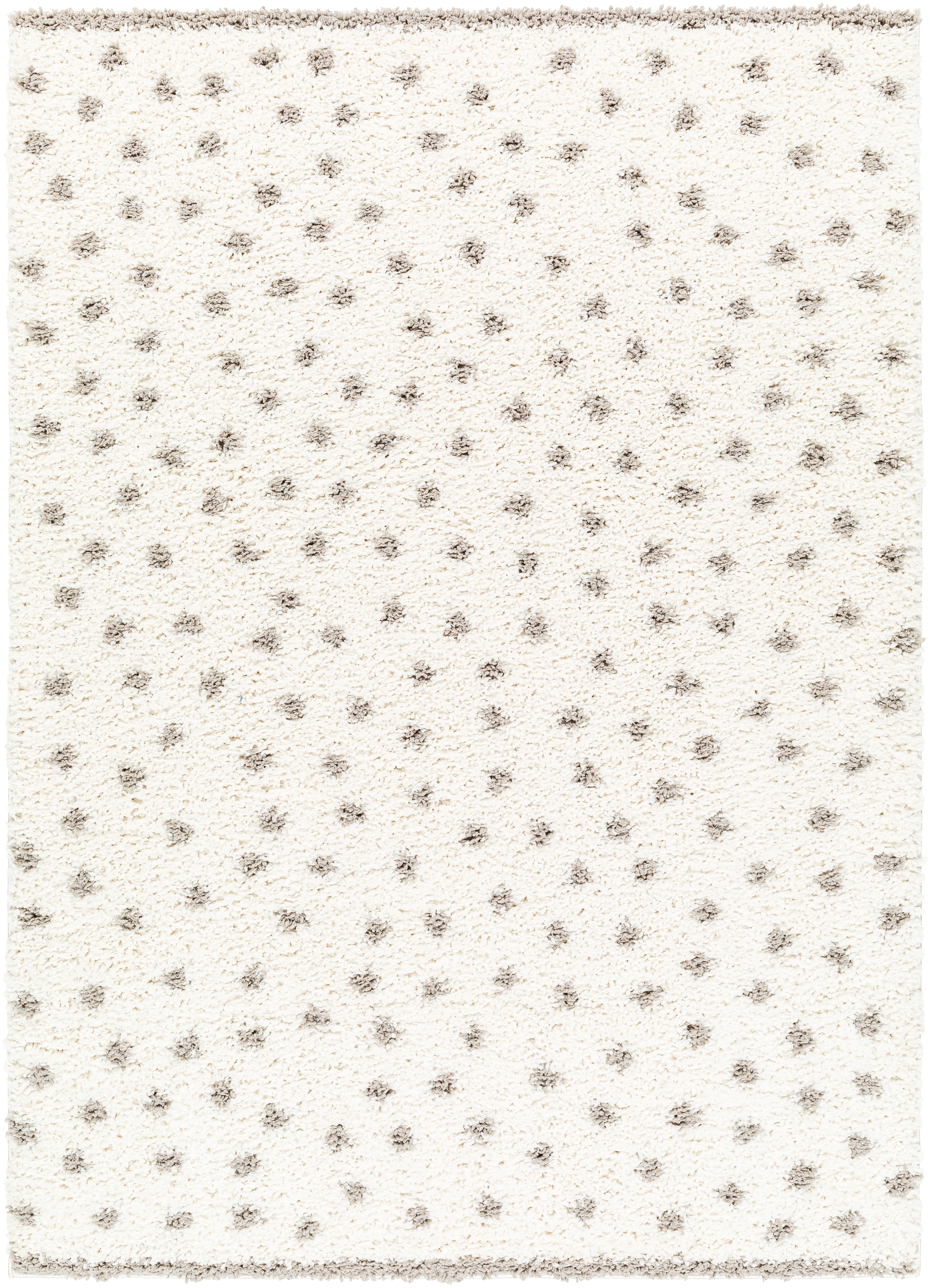 Birmingham White Indoor 7'10" x 10' Machine Woven Rug - Image 0