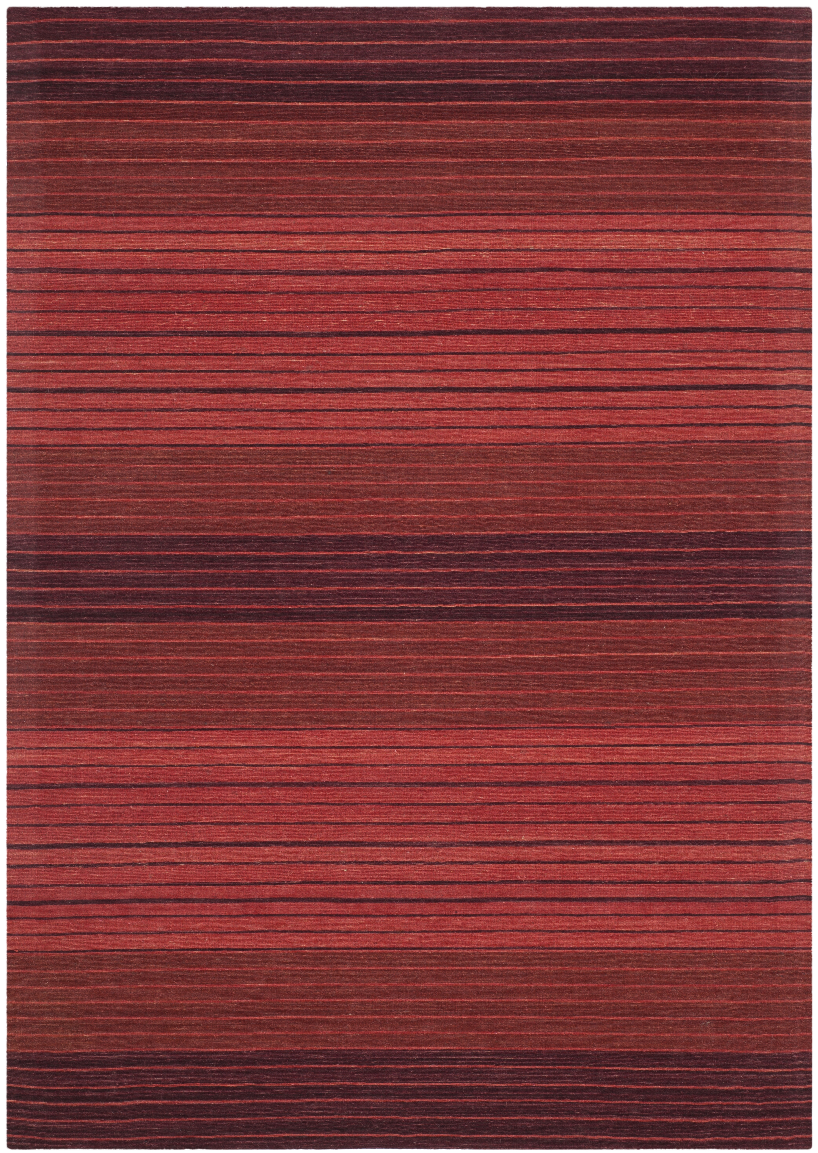 Arlo Home Hand Loomed Area Rug, MRB275A, Red,  4' X 6' - Image 0