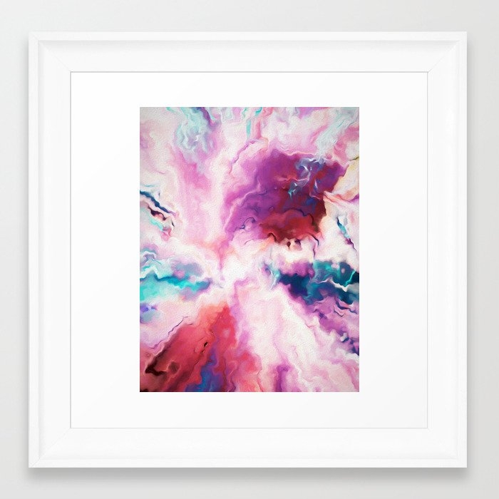The Absent Minded Artist #society6 #decor #buyart Framed Art Print by 83 Orangesa(r) Art Shop - Scoop White - X-Small-12x12 - Image 0