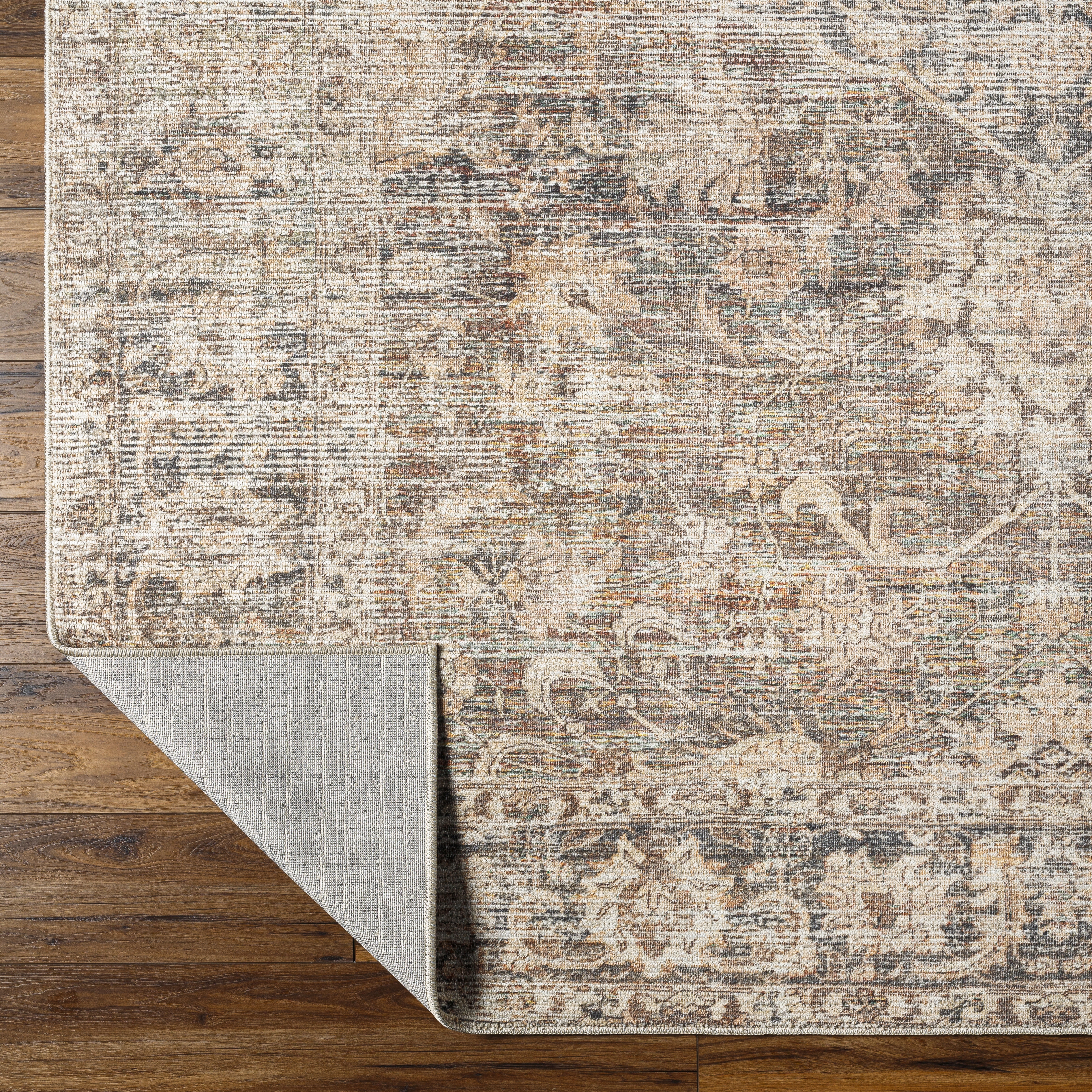 Marlene Beige Indoor 9'1" x 12' Machine Woven Rug - Image 4