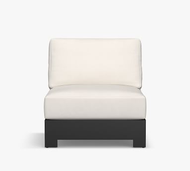 Malibu Platform Occasional Chair Cushion, Sunbrella(R) Solid; Natural - Image 3