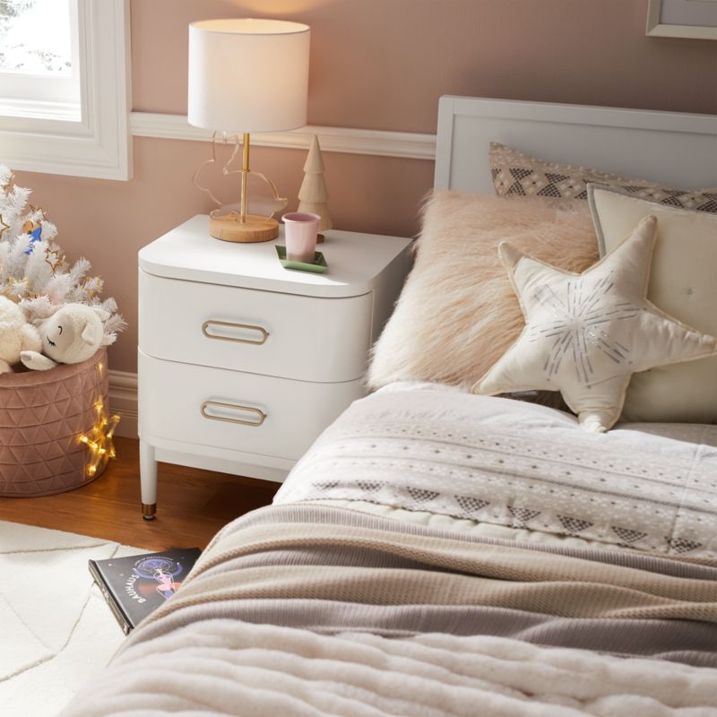 Ever Simple White Wood Kids Twin Bed - Image 5