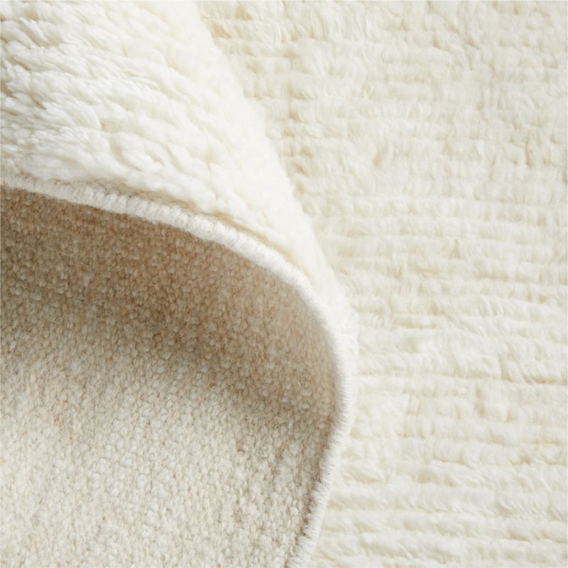 Telluride Wool Hand-Knotted Ivory Area Rug 12'x15' - Image 1