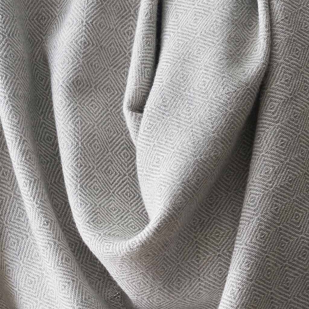 The Citizenry Diamanta Alpaca Throw | Grey - Image 5