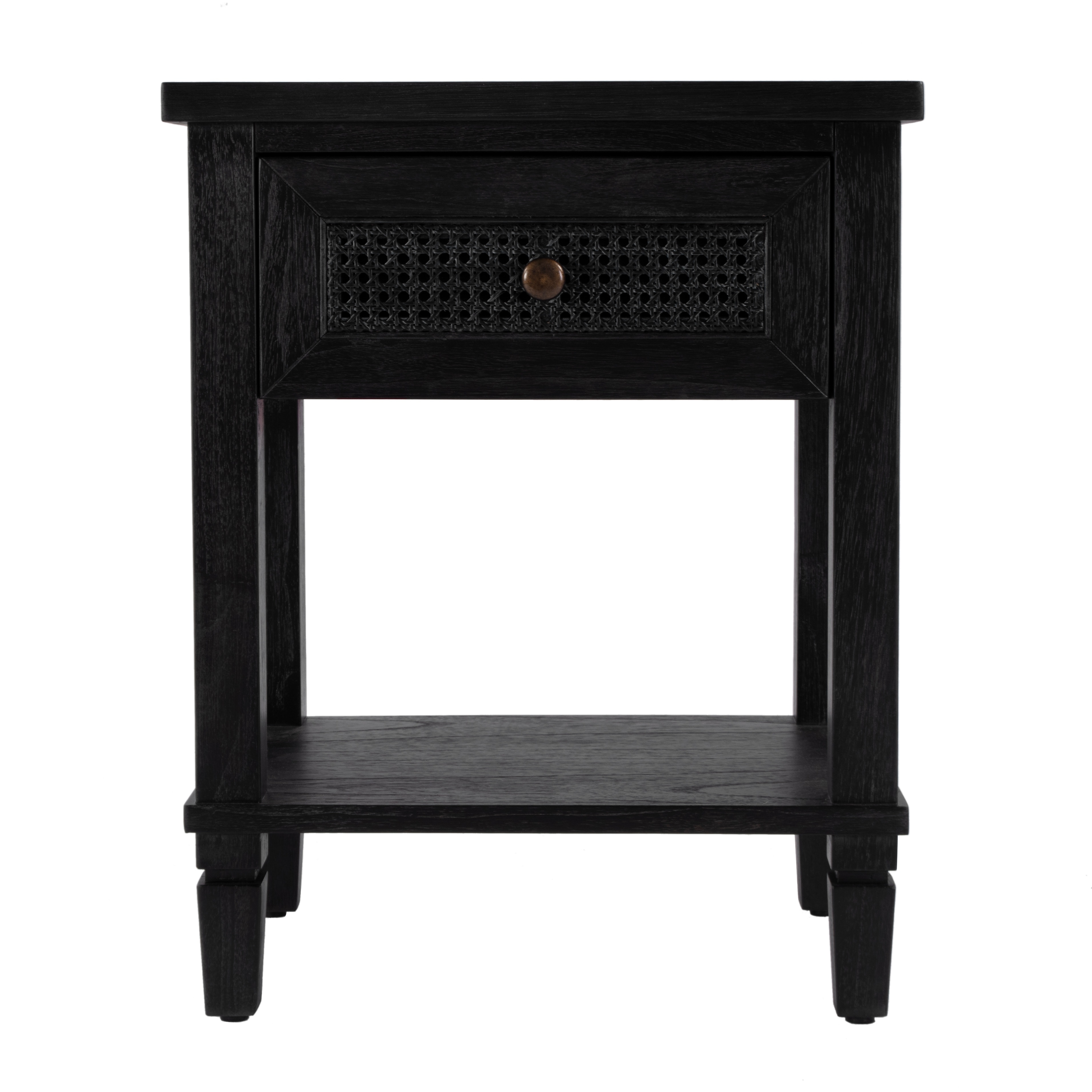 Flagstaff Washed Black Nightstand - Image 3