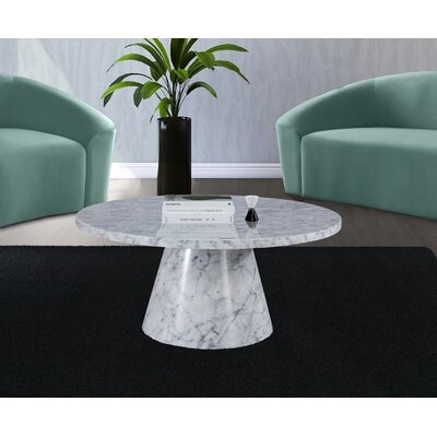 Laidley Pedestal Coffee Table - Image 0