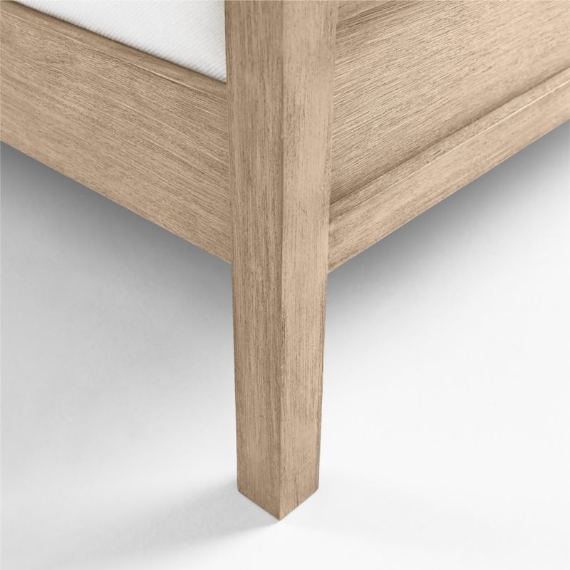 Keane Weathered Natural Solid Wood King Bed - Image 4