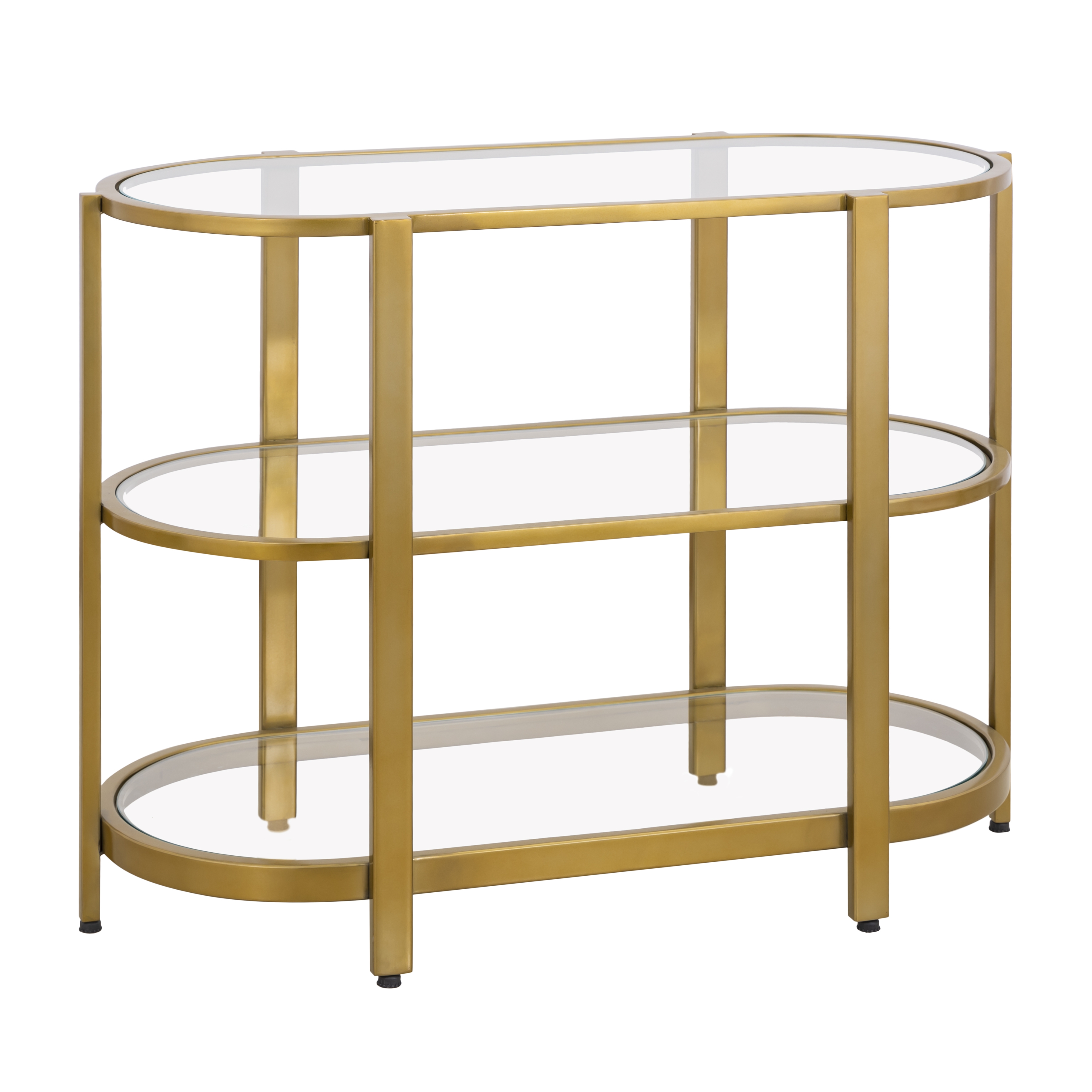 Blain Console Table - Brass - Image 1