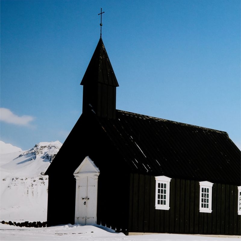 "Budir, Iceland" by Wesley and Emma Teague 60" x 40" Framed Photography Print - Image 3