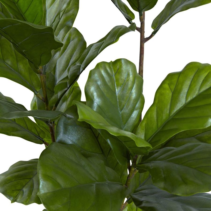 65” Faux Fiddle Leaf Tree, UV Resistant, Indoor/Outdoor - Image 1