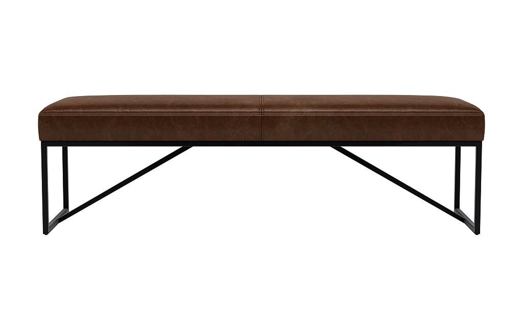 Otto Leather Bench - Image 0