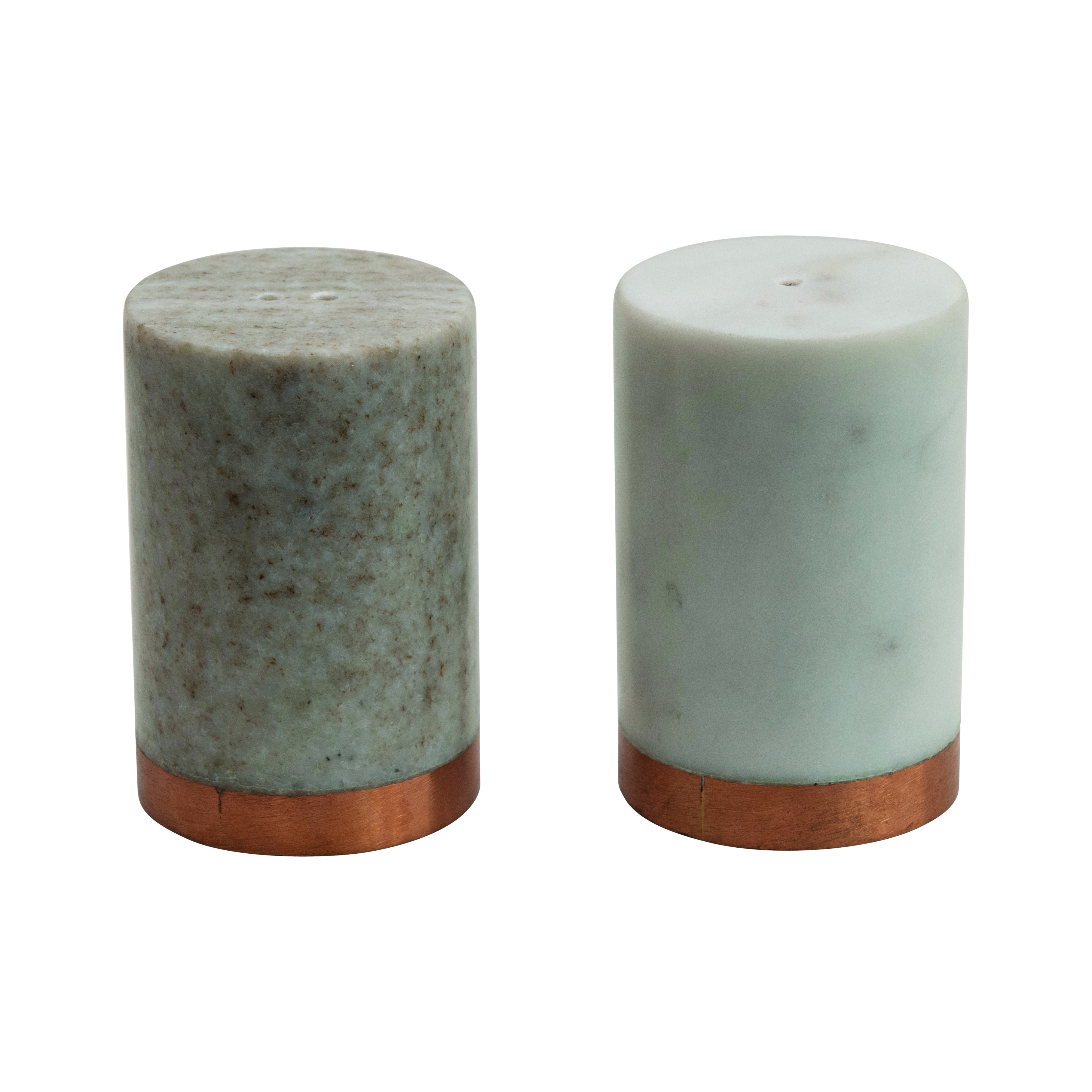 Marble Salt and Peper Shakers (Set of 2) - Image 0