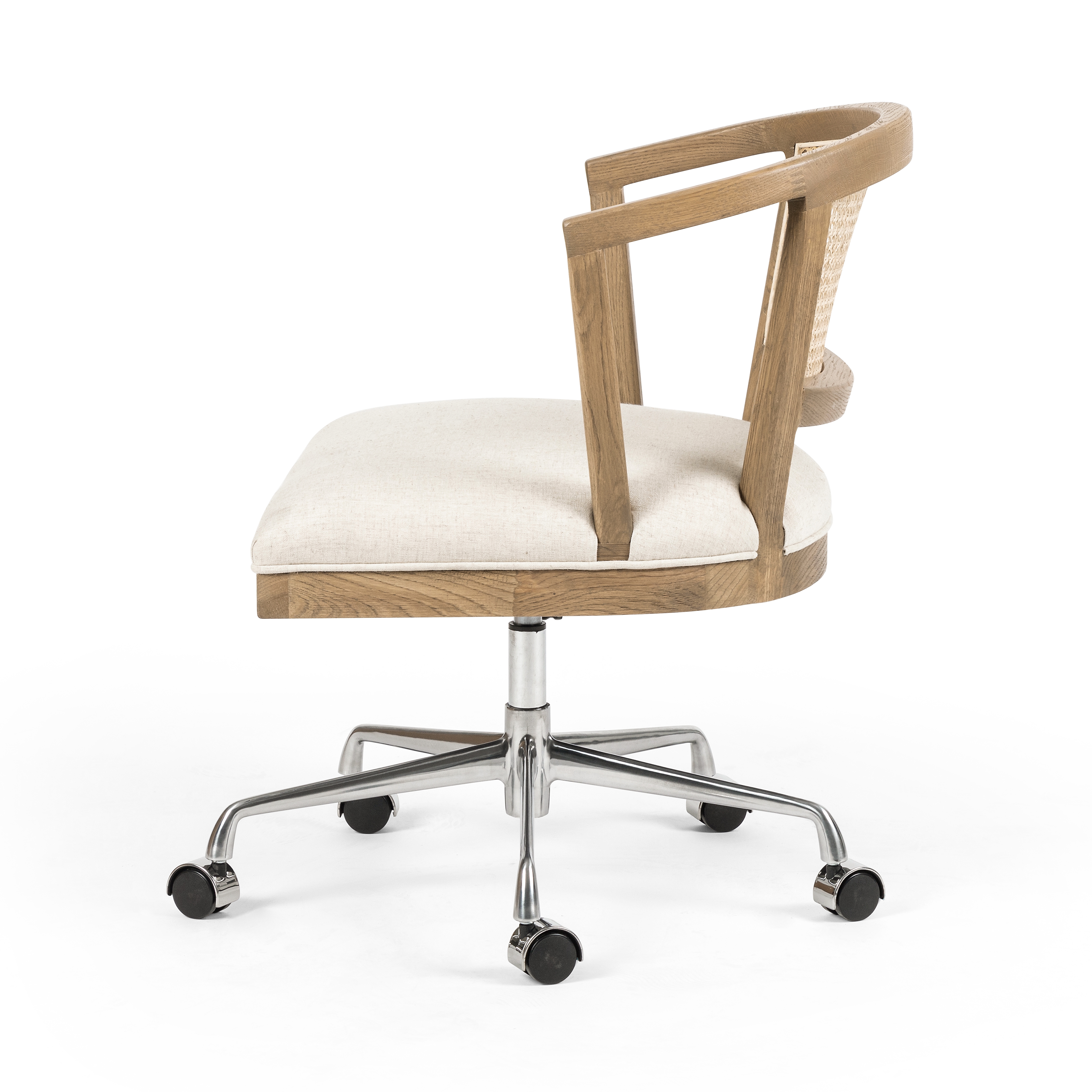 Alexa Desk Chair-Light Honey Nettlewood - Image 5