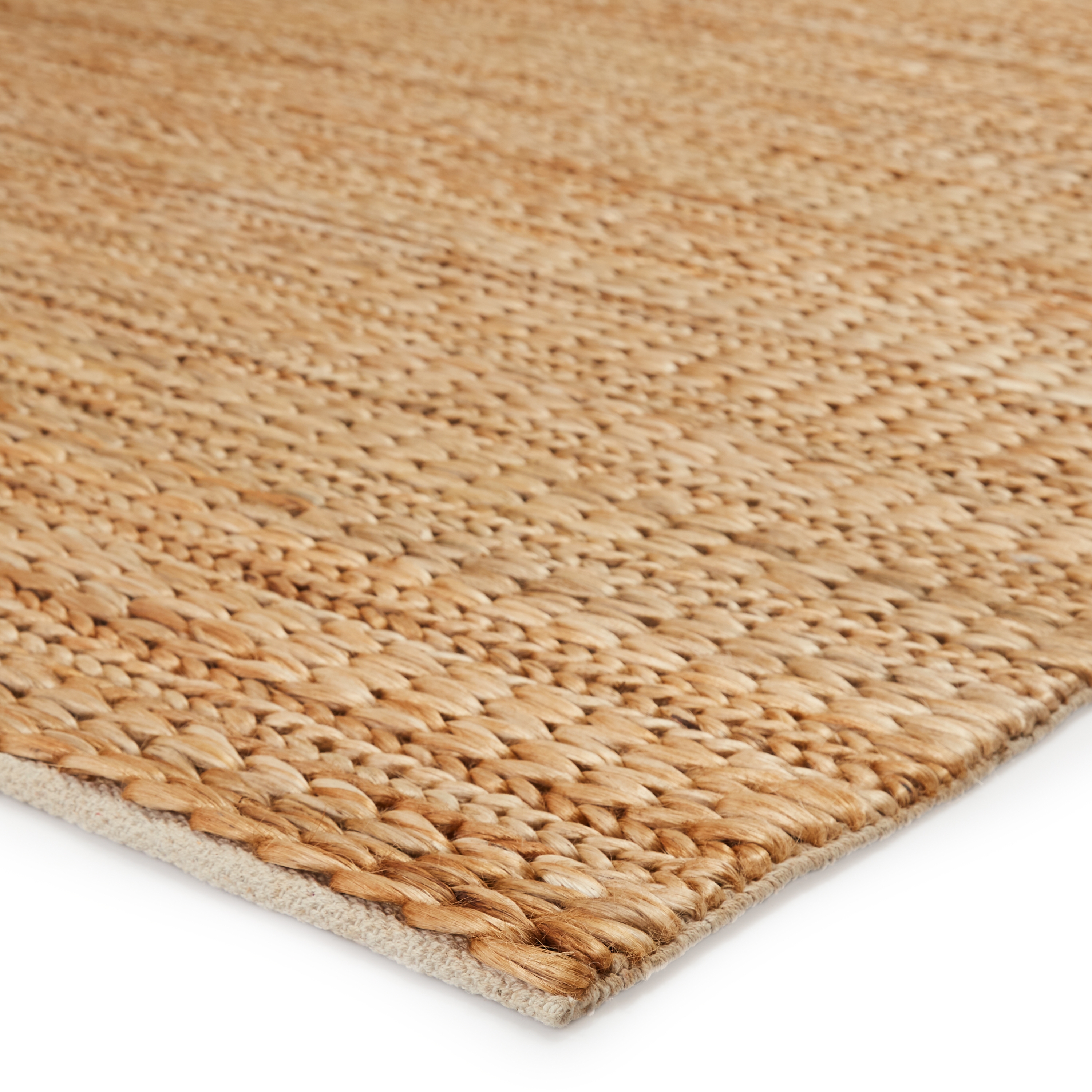 Poncy Natural Solid Tan Area Rug (8'X10') - Image 1