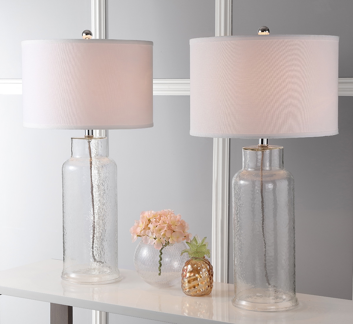 Bottle 29-Inch H Glass Table Lamp - Clear - Safavieh - Image 7