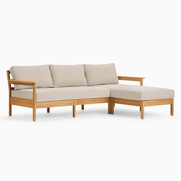Playa Outdoor 92 in Reversible Sectional, Mast - Image 2