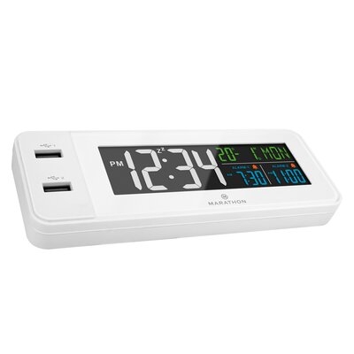 Digital Quazt Alarm Tabletop Clock - Image 0