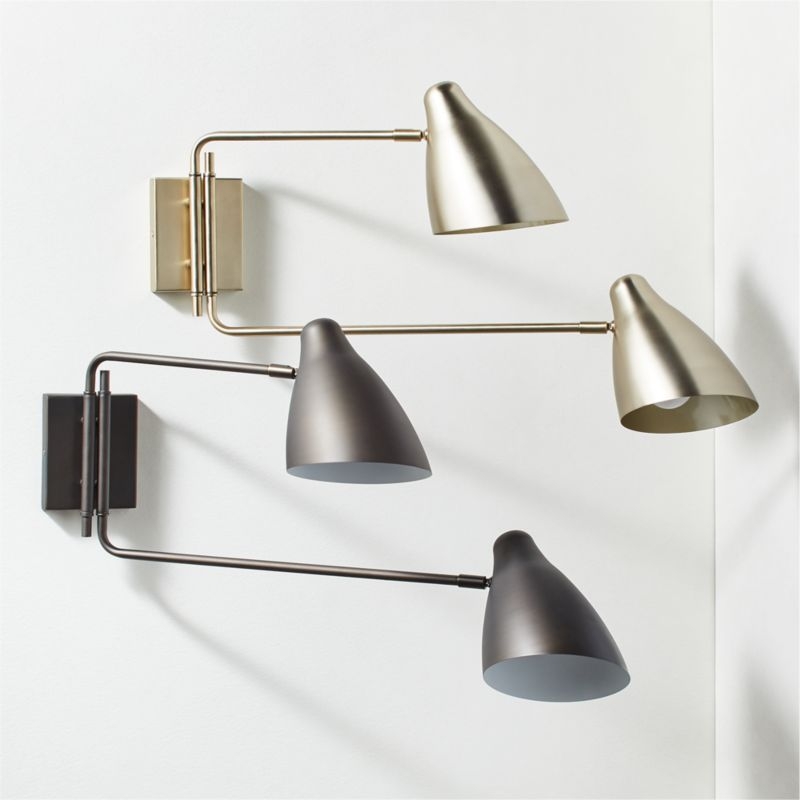 Deuce Black Double Wall Sconce - Image 3