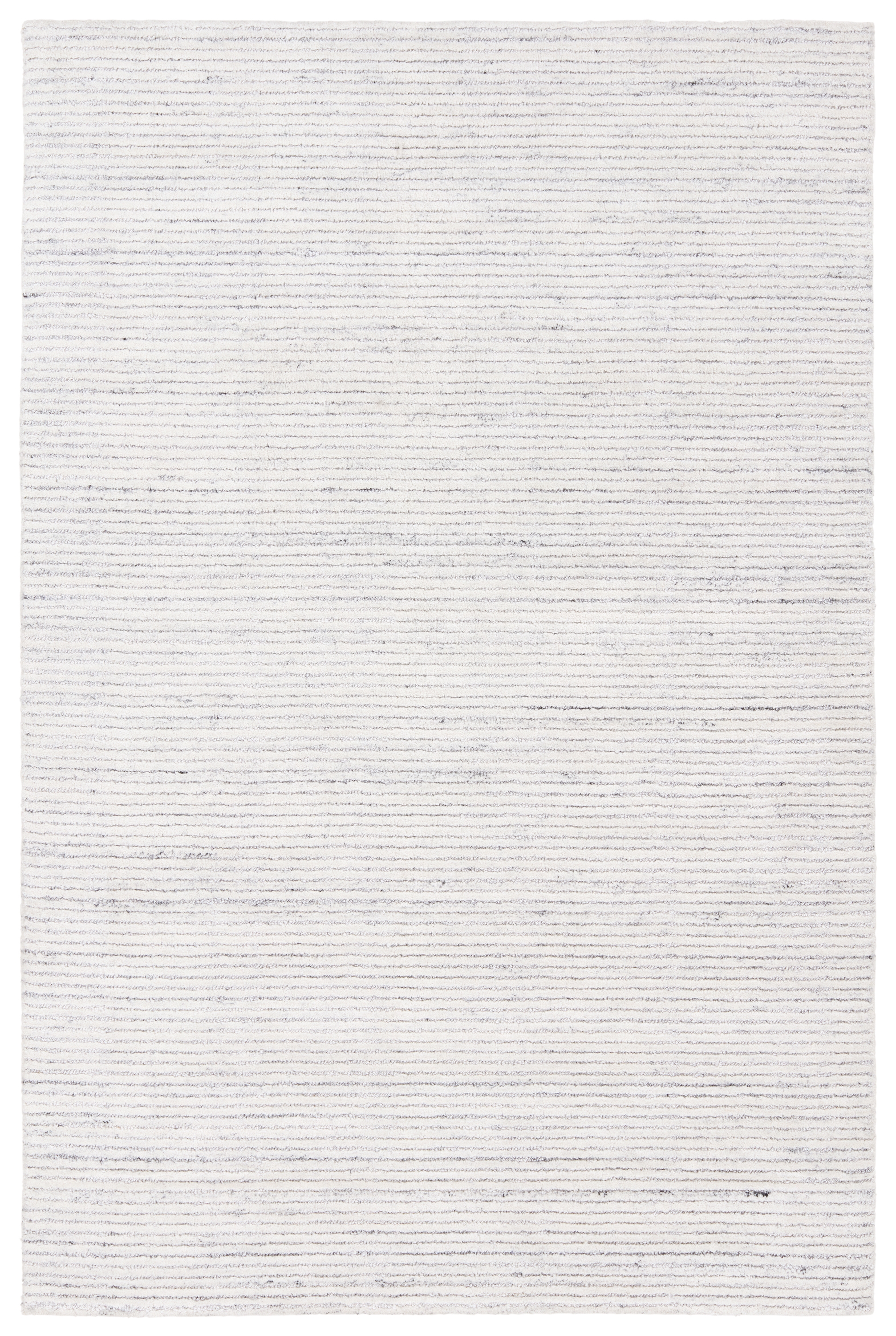 Mona AIY03 Handmade Outdoor Solid Gray Area Rug (6'x9') - Image 0